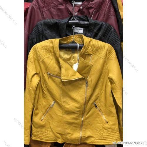 Bunda koženková dámská nadrozměrná (48-56) MISS SISSY MA120004