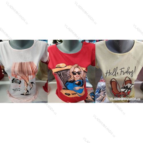 T-shirt short sleeve ladies (s-xl) TURKISH FASHION FMB20002
