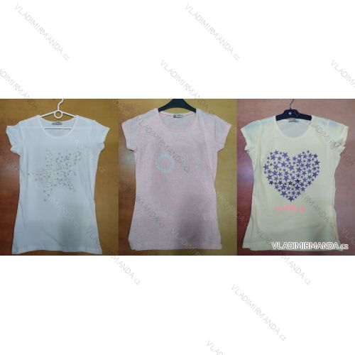 Tričko krátky rukáv dámske (uni s-l) TURECKÁ MÓDA TM920026
