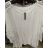 Tričko ála tunika krátký rukáv dámská (uni xl/2xl) ITALSKá MóDA IM720040