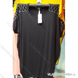 Šaty oversize krátký rukáv dámské (UNI S-XL) ITALSKÁ MÓDA MAC20005
