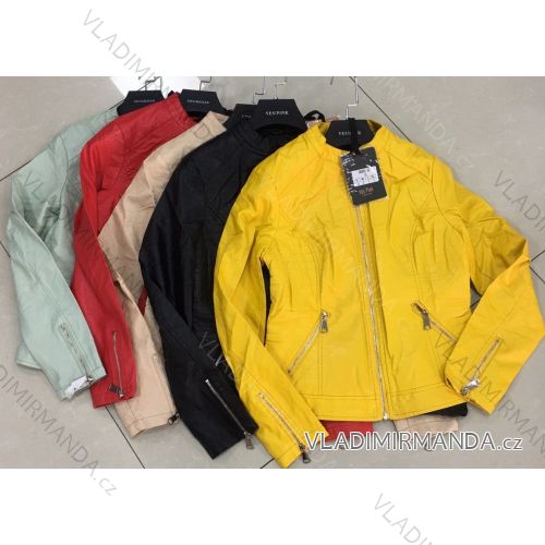 Kunstlederjacke für Damen (UNI S-XL) ITALIAN FASHION IM920CX003-52