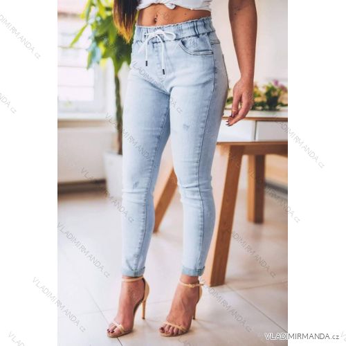 Rifle jeans dlhé dámske (XS-XL) YES PINK MA120006
