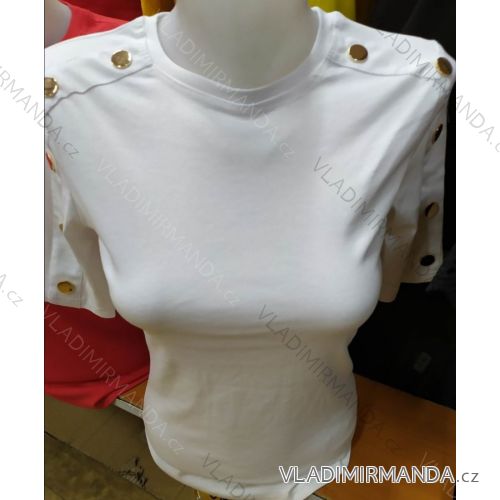 Triko krátký rukáv dámské (uni s/xl) Madarska MóDA MAE20006