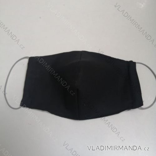 Ochranná obličejová rouška maska 100% bavlna s dvojitou vrstvou proti virům unisex dámská pánská (one size) Česká výroba ROUSKA4