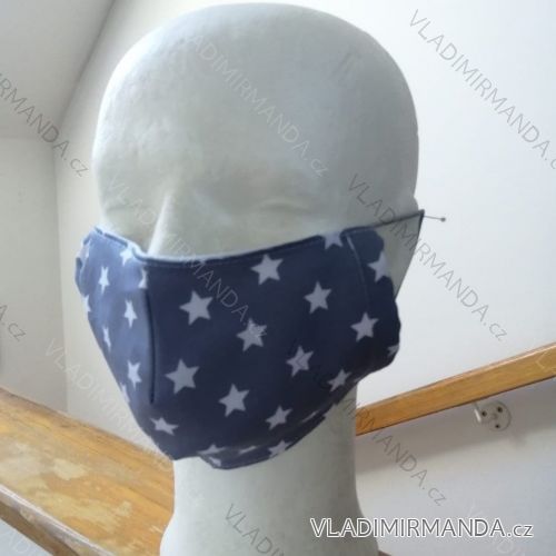 Ochranná tvárová rúška maska ​​100% bavlna s dvojitou vrstvou proti vírusom detské (2-6let) česká výroba Protective-face-mask6
