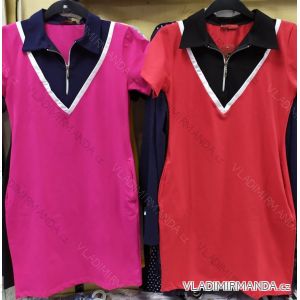 Šaty krátký rukáv dámské (S-XL) TURECKÁ MÓDA TML20018