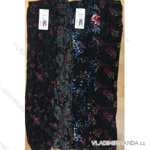 Kalhoty aladinky harémky dlouhé dámské nadrozměrné (l-5xl) AMZF YB2911