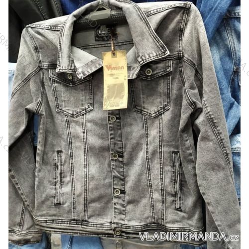 Men's denim jacket (XL-3XL) VIMAN MA120TL-19318S-50
