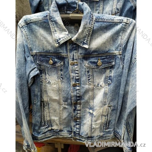 Men's denim jacket (S-XXL) LONGLI JEANS MA120C339
