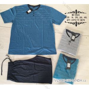 Pyžamo krátke pánske nadrozmerné (XL-4XL) N-FEEL NFL20MC-0555
