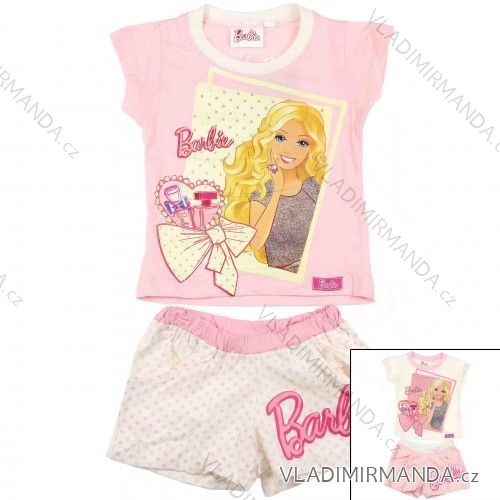 Souprava letní barbie dětská dívčí (2-8 let) T.K.L. V14F2100