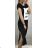 Dress long short sleeve women (uni s-m) ITALIAN FASHION IMT20083 black