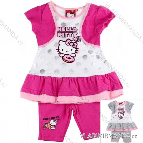 Souprava letní hello kitty dětská (2-8l let) t.k.l hk 34004 (3004)