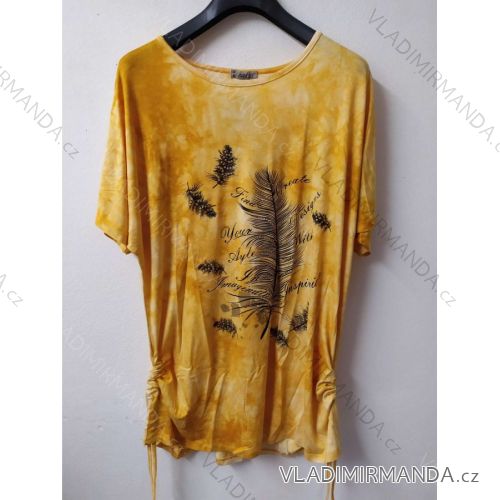 Ladies tunic short sleeve (uni L / XXL) TURKISH FASHION TM920041
