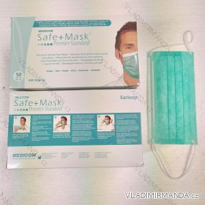 Ochranná obličejová rouška maska 3 vrstvá proti virům unisex (one size) MADE IN CHINA ROUSKA19KC