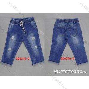 Rifle jeans 3/4 krátké dámské (xs-xl) GOURD MA120GD6246