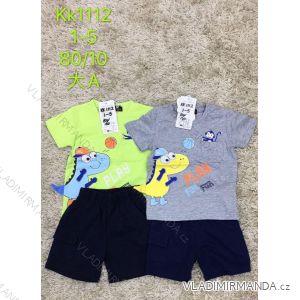 Sommerjungen T-Shirt und Shorts Set (1-5 Jahre) SAD SAD20KK1112