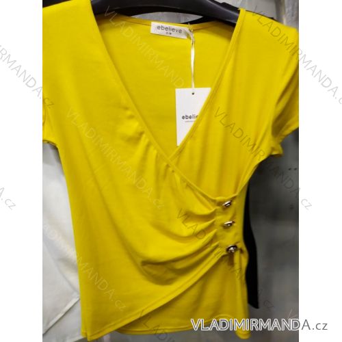 Tričko krátký rukáv dámské (S-XL) EBELIEVE MA420C-153
