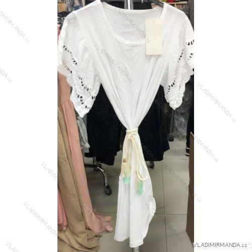 ŠATY LETNÍ KRÁTKÝ RUKÁV DÁMSKÉ (uni s/m) ITALSKá MóDA IMM20020