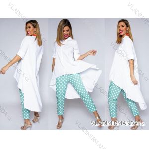 Kleid mit 3/4 Ärmeltasche für Damen (uni sl) ITALIAN Fashion IM3181746