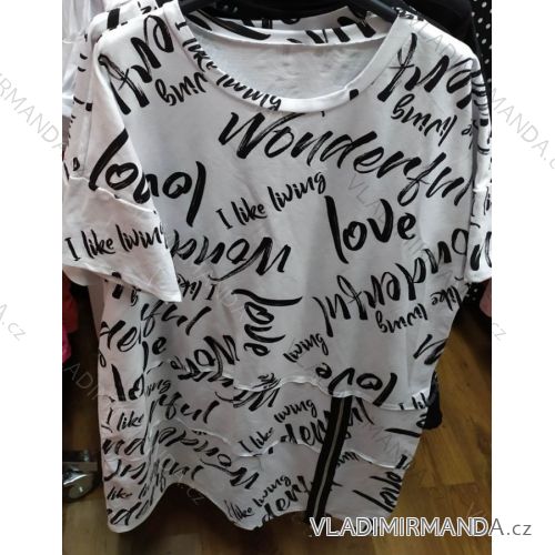 Dress oversize short sleeve women (UNI S-M) ITALIAN FASHION IM920151

