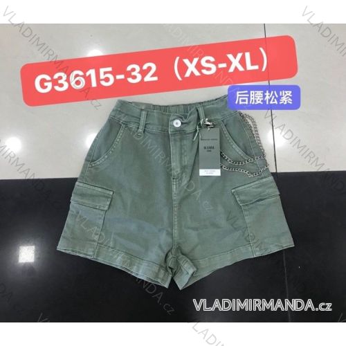 KRAŤASY ŠORTKY  DÁMSKÉ (XS-XL) M.SARA MSR20G3615-32