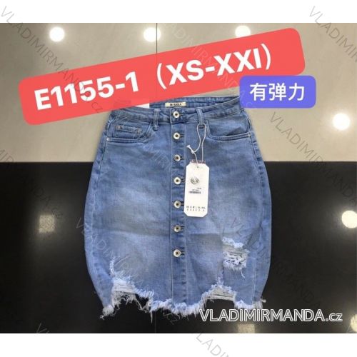 SUKNĚ RIFLOVÁ DÁMSKÁ  (XS-2XL) M.SARA MSR20E1155-1