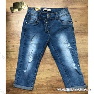 Rifle jeans 3/4 krátké dámské (xs-xl) GOURD MA120020