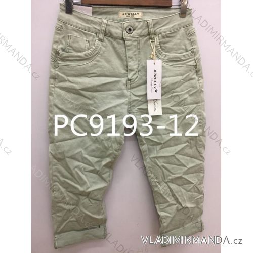 Rifle nohavice 3/4 krátke dámske (xs - xl) Jewell LEXXURY LEX20PC9193-12