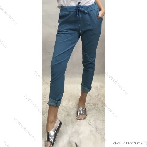Hosen dünne camo Frauen (uni m / l) ITALIENISCHE MODE IM519463