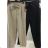 Lange Taillenhose der Frauen (uni s/m) ITALSKá MóDA IM920144