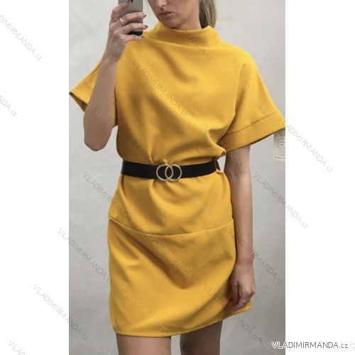 Šaty krátký rukáv dámské (uni s/m) ITALSKÁ MÓDA IMM2020250