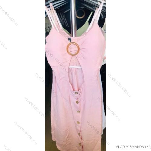 Dress with 3/4-sleeve ladies pocket (uni sl) ITALIAN Fashion IM3181746