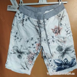 Sweatpants 3/4 short summer shorts women dot (uni s / m) ITALIAN MODE IM1319131