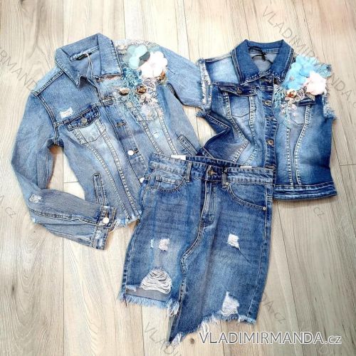 Women's denim skirt (XS-XL) ITALIAN FASHION IMM20135