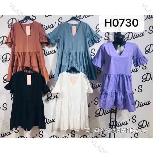 Šaty letní krátké dámské (uni s/m) ITALSKá MóDA IMM20H0730