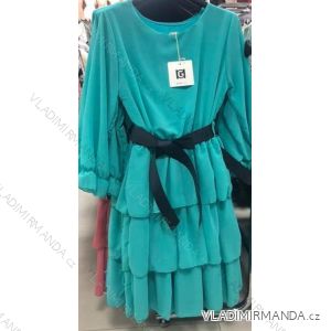 Šaty dlouhý rukáv dámské (uni s/m) ITALSKá MóDA IMM200162