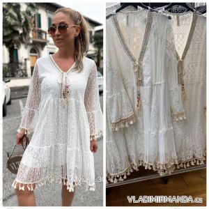 Dress with 3/4-sleeve ladies pocket (uni sl) ITALIAN Fashion IM3181746
