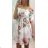 Sommerkleid mit nackten Schultern kurze Frauen (uni s / m) ITALIENISCHE MODA IM9199723