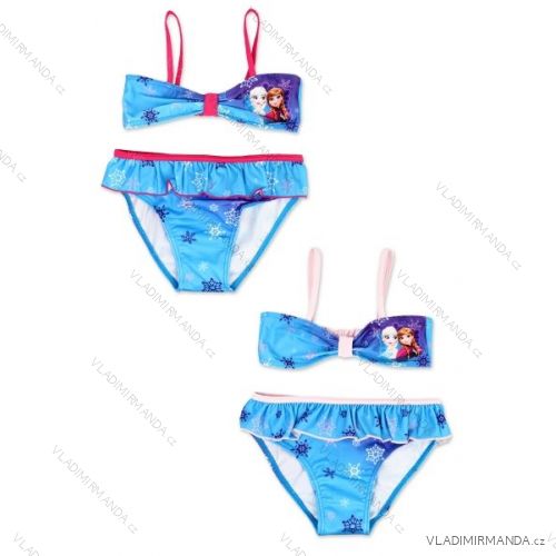 Plavky dvojdielne FROZEN detské dievčenské (104-140) SETINO FR-G-SWIM-14