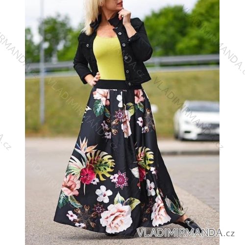 Sukně dlouhá dámská (uni s/m) ITALSKá MóDA IMM200336