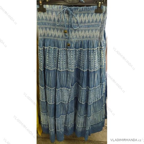 Sukně letní dlouhá dámská (uni s-l) ITALSKá MóDA IM720072