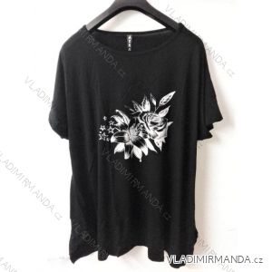 Tunika krátký rukáv dámská nadrozměr (uni xL/2XL) TURECKÁ MÓDA TM9200692