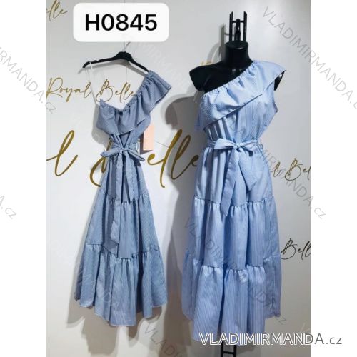 Langärmliges Kleid für Damen (uni s / m) ITALIAN Fashion IMM20UN2788