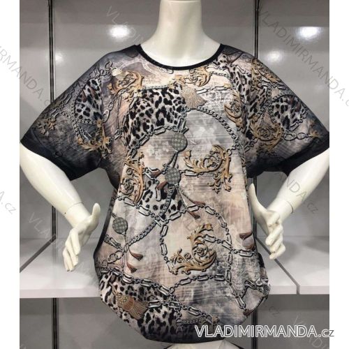 Tunic short sleeve women's oversized (XL-2XL) TURKISH FASHION TME20033
