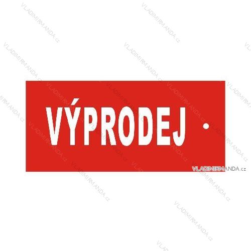 Banner výprodej, 5ks/balení UNI V7323B