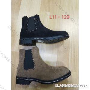 Kozačky nízké kotníkové dámské (36-41) WSHOES OBUV OB220L11-129