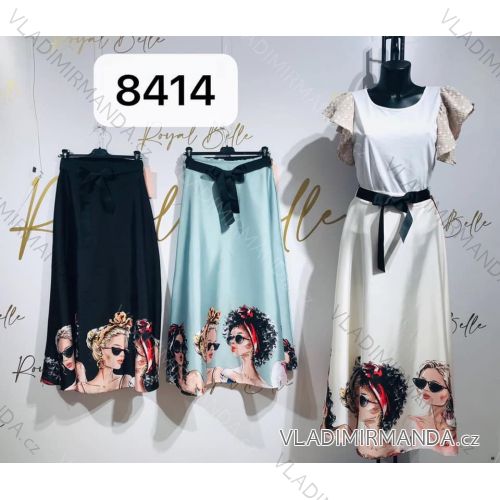 Dress with 3/4-sleeve ladies pocket (uni sl) ITALIAN Fashion IM3181746