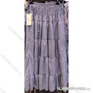 Šaty alá sukně plátěné letní dámské (UNI S/M) ITALSKÁ MÓDA IMM20515